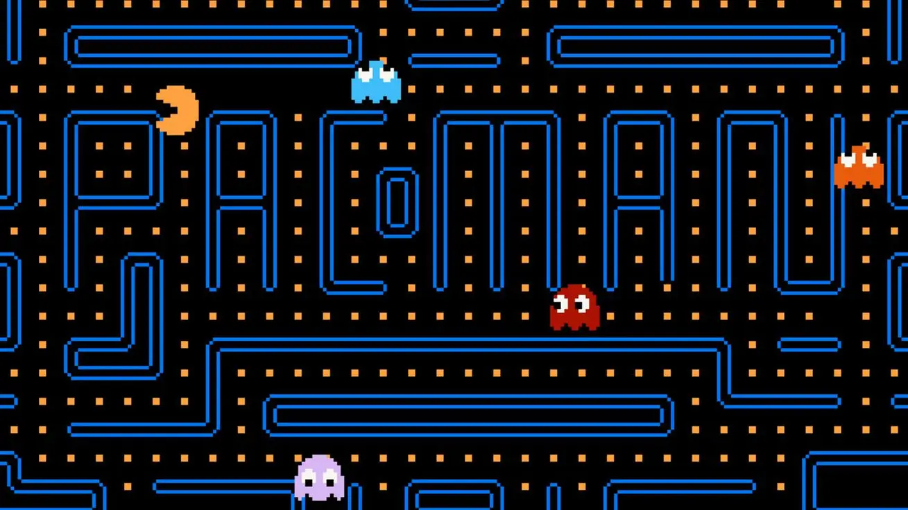 Игровое поле pac-man
