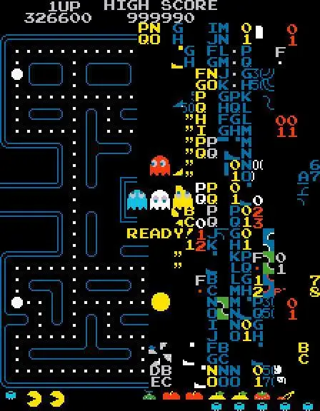 Баг на 255 уровне pac-man